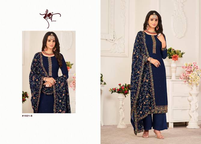 Raj Gharana Radha Trendz Festive Wear Georgette Wholesale Designer Dress Material Catalog